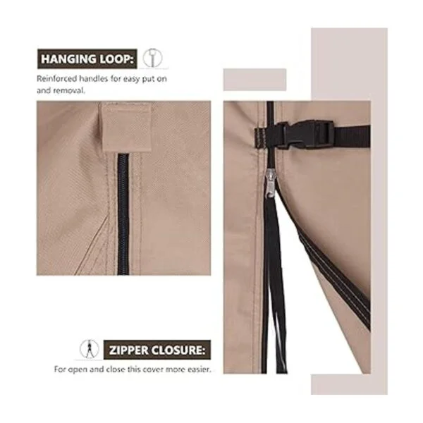 ULTCOVER Funda para silla de huevo colgante para patio