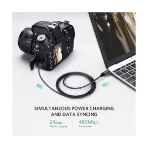 UGREEN Mini USB a USB C Cable de 3 pies USB tipo C a Mini_3