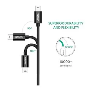 UGREEN Mini USB a USB C Cable de 3 pies USB tipo C a Mini_4