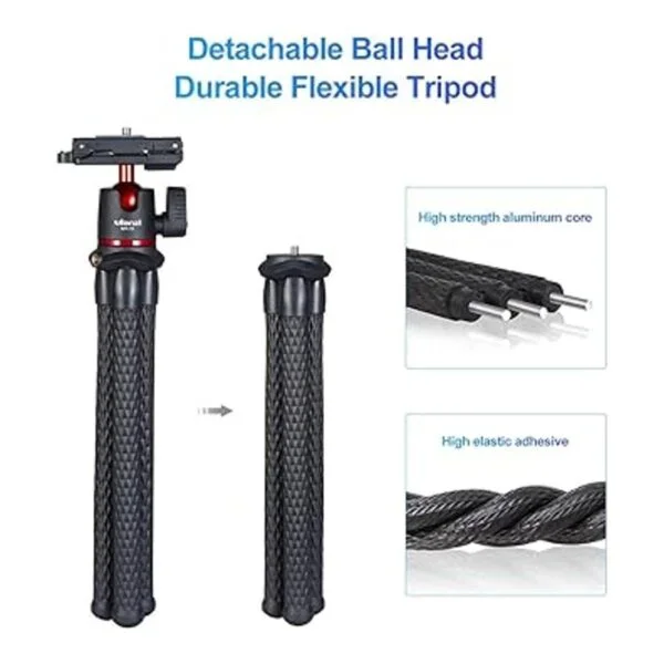 ULANZI Trípode de cámara mini soporte de trípode flexible_4