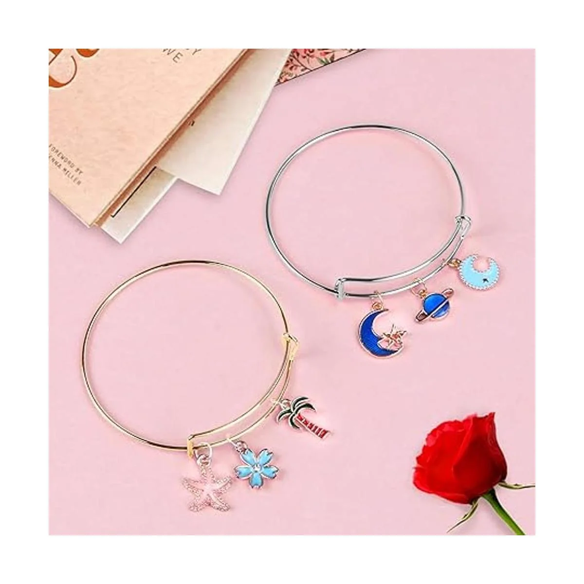 UPINS 60 pulseras expandibles para hacer joyas pulseras_4