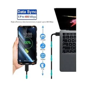 UNIDOPRO Cable micro USB para AGMBlackview BV4000 BV4900_4