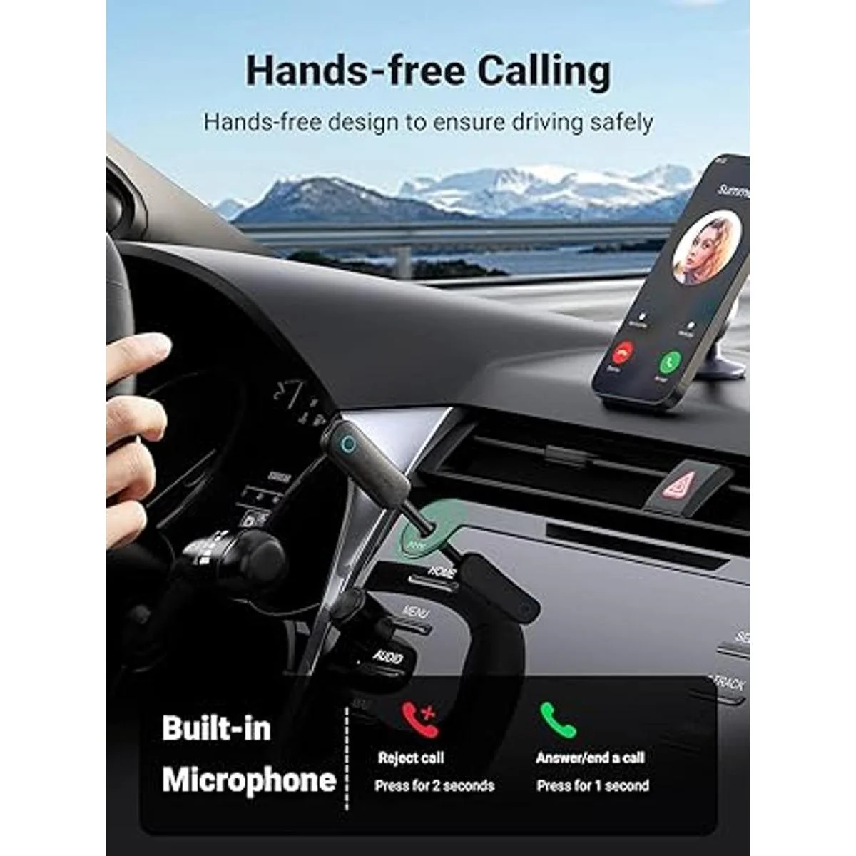 UGREEN Transmisor y receptor Bluetooth 5.0 2 en 1_4