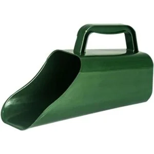 UKSAT Pala de plástico para jardín cuchara de cultivo