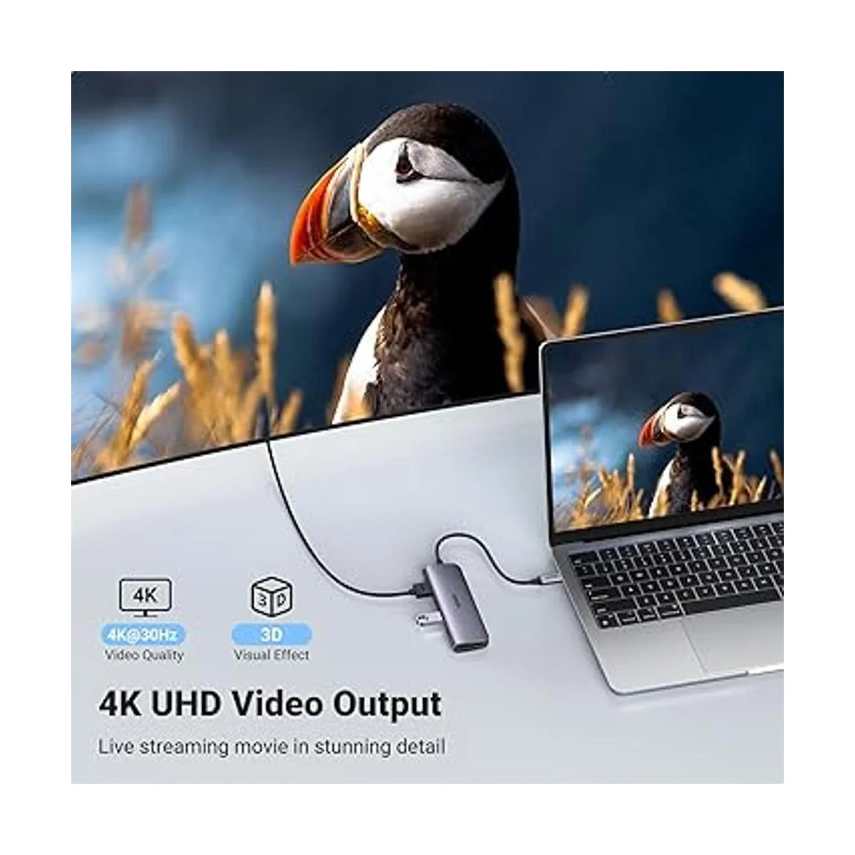 UGREEN Hub USB C adaptador USB C 6 en 1 adaptador USB C_2