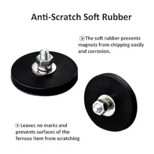 ULIBERMAGNET Paquete de 4 imanes de neodimio recubiertos_3