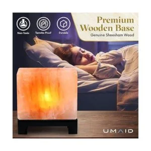 UMAID Auténtica lámpara de sal natural del Himalaya_6