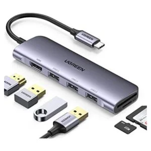 UGREEN Hub USB C adaptador USB C 6 en 1 adaptador USB C_1