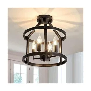 UOFUS Lámpara de techo de metal semiempotrada 4_1