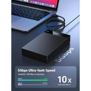 UGREEN Carcasa de disco duro externo para disco duro SATA_3