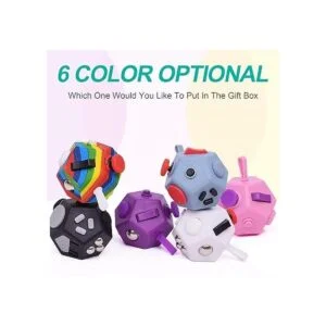 UOOEFUN Mini juguetes sensoriales para ansiedad cubo de