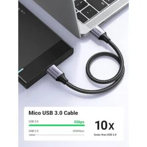 UGREEN Cable micro USB 3.0 cable USB 3.0 A a Micro B_2