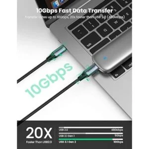 UGREEN Cable USB C 3.2 Gen 2 de 10 Gbps USBC a USBC_4
