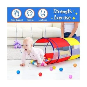 Túnel de juego para niños pequeños tienda de campaña_3