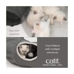 Túnel para gatos Catit Vesper_3