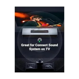 UGREEN Cable de 0.138 in hembra a 2 RCA macho chapado en_4