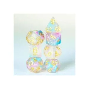 UDIXI Juego de dados poliédricos DND Dados de remolinos_5