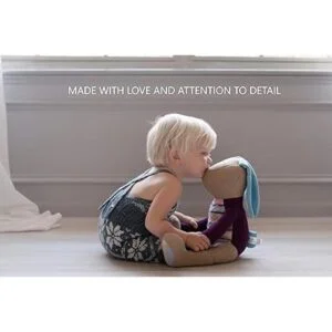 Títeres suaves Cate y Levi hechos a mano 100 forro_3