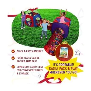 Túnel para juegos infantiles tienda de campaña Playz 4_5
