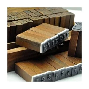 UCEC Sellos de letras 70 sellos del alfabeto juego de_6