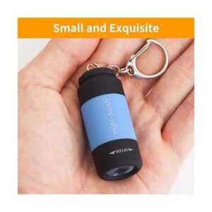 UCEC Mini llavero linterna linterna USB recargable_3