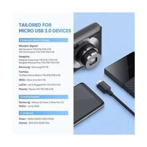 UGREEN Cable USB C a USB 3.0 Micro B cable de_3