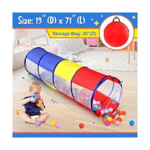 Túnel de juego para niños pequeños tienda de campaña_6