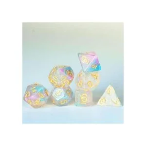 UDIXI Juego de dados poliédricos DND Dados de remolinos_6