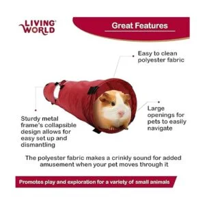 Túnel para mascota de Hagen Living World