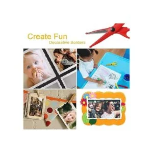 UCEC Tijeras decorativas para manualidades paquete de 6