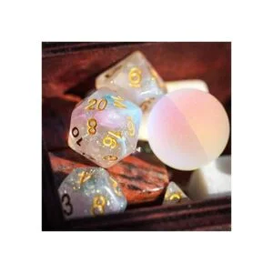 UDIXI Juego de dados poliédricos DND Dados de remolinos_3