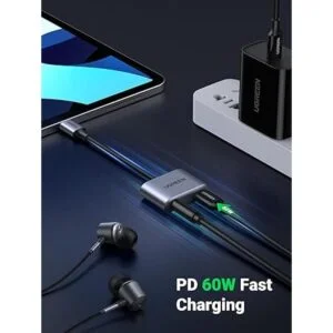 UGREEN Adaptador USB C a auriculares de 0.138 in y_4