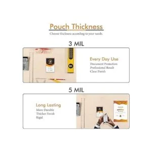 Tyh Supplies fundas laminadas térmicas brillantes