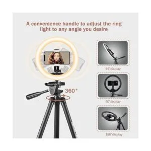 UBeesize Luz en forma de anillo para selfies de 10 de_4