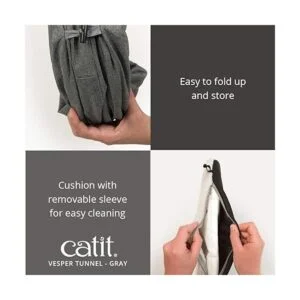 Túnel para gatos Catit Vesper_4