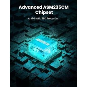 UGREEN Caja de disco duro USB C para SSD SATA de 2.5_4