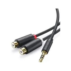 UGREEN Cable de audio estéreo chapado en oro en Y de 0.138_1