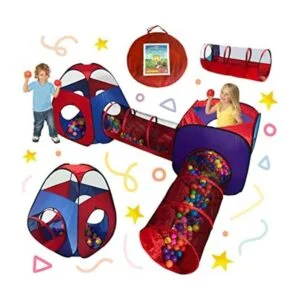 Túnel para juegos infantiles tienda de campaña Playz 4_1