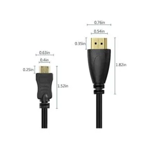 UCEC Cable mini HDMI a HDMI completo de 11.81_3