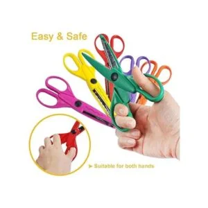 UCEC Tijeras decorativas para manualidades paquete de 6