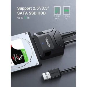 UGREEN Cable adaptador SATA a USB 3.0 para disco duro SSD_2