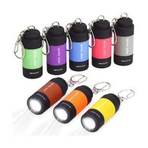 UCEC Mini llavero linterna linterna USB recargable_1