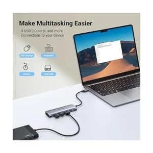 UGREEN Hub USB C adaptador USB C 6 en 1 adaptador USB C_3