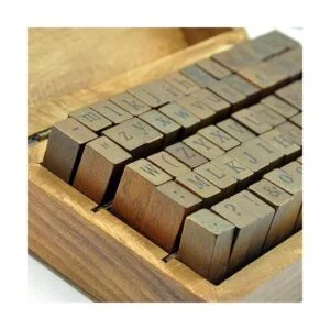 UCEC Sellos de letras 70 sellos del alfabeto juego de_2