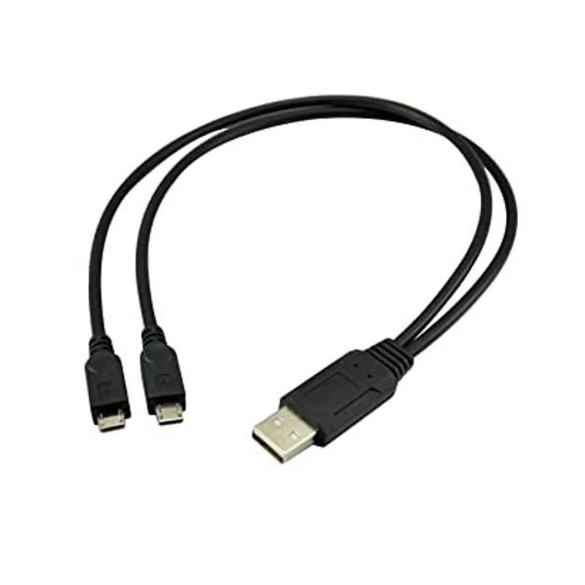 UCEC Cable de carga doble micro USB divisor de_1