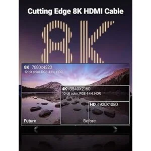 UGREEN Cable HDMI 8K 2.1 de 6.6 pies 48 Gbps cable HDMI_2