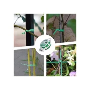 Twist Ties Lazos multiusos recubiertos de 328 pies para_4