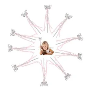 Tvoip 5 piezas de 13.0 in de mariposa princesa hada varita_5