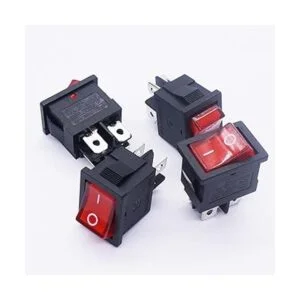 Twidec Interruptor basculante de corriente alterna 6A125V_4