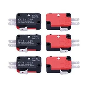 Twidec 6 piezas de botón de acción a presión micro_1